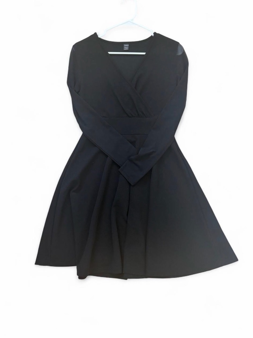 Black mini dress size small